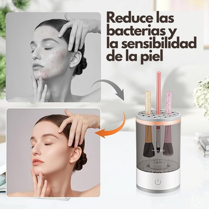 Limpia brochas eléctrico
