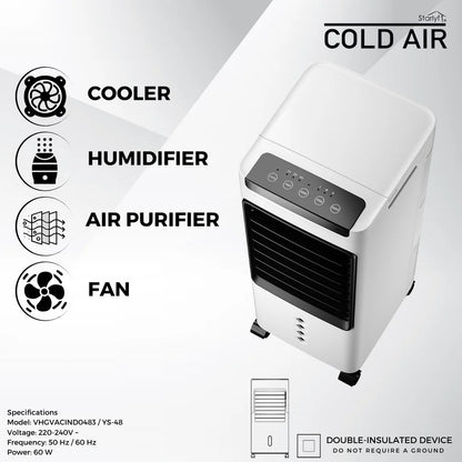 Cold Air 3 en 1 – ¡Adiós Calor, Hola Confort!