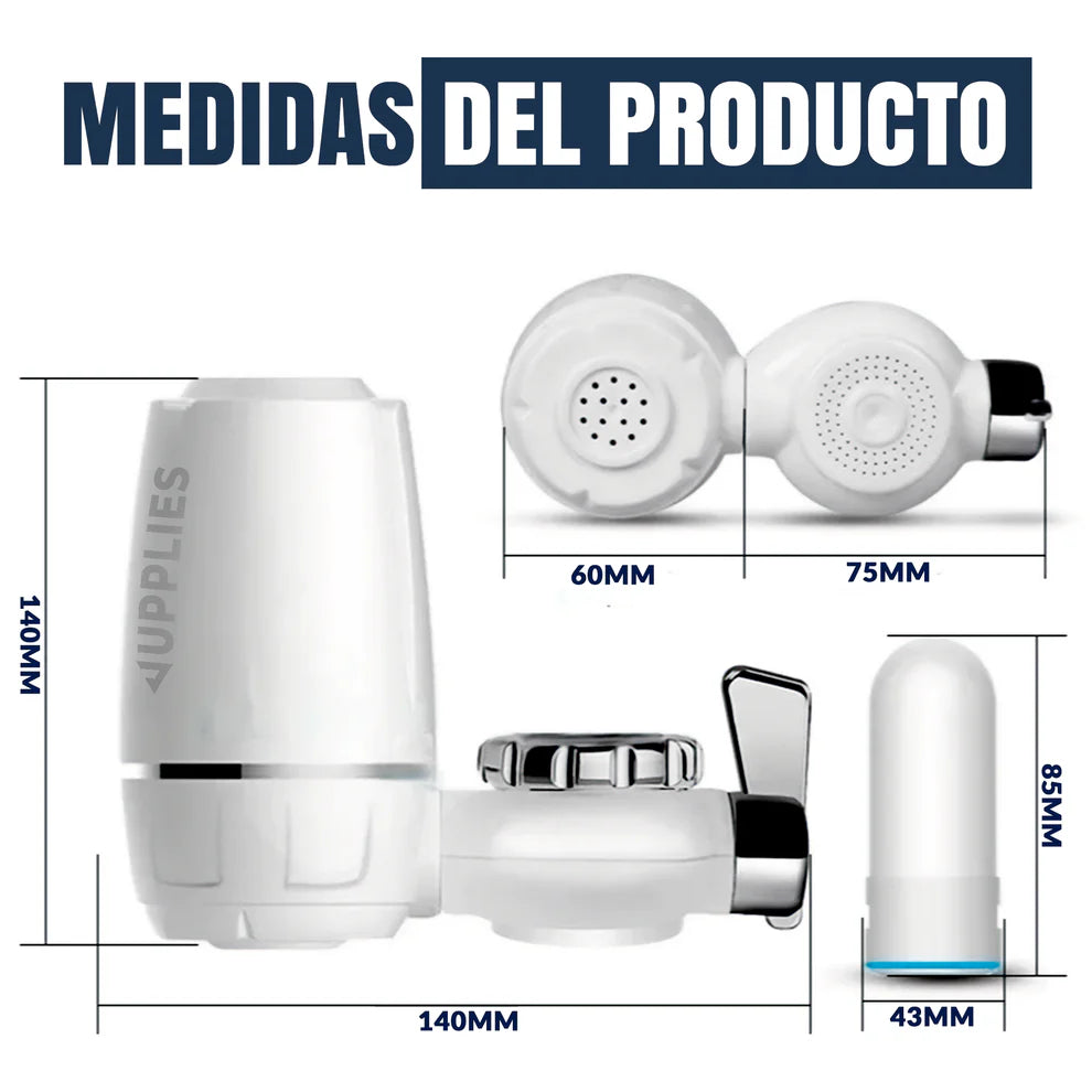 Filtro de agua para grifo