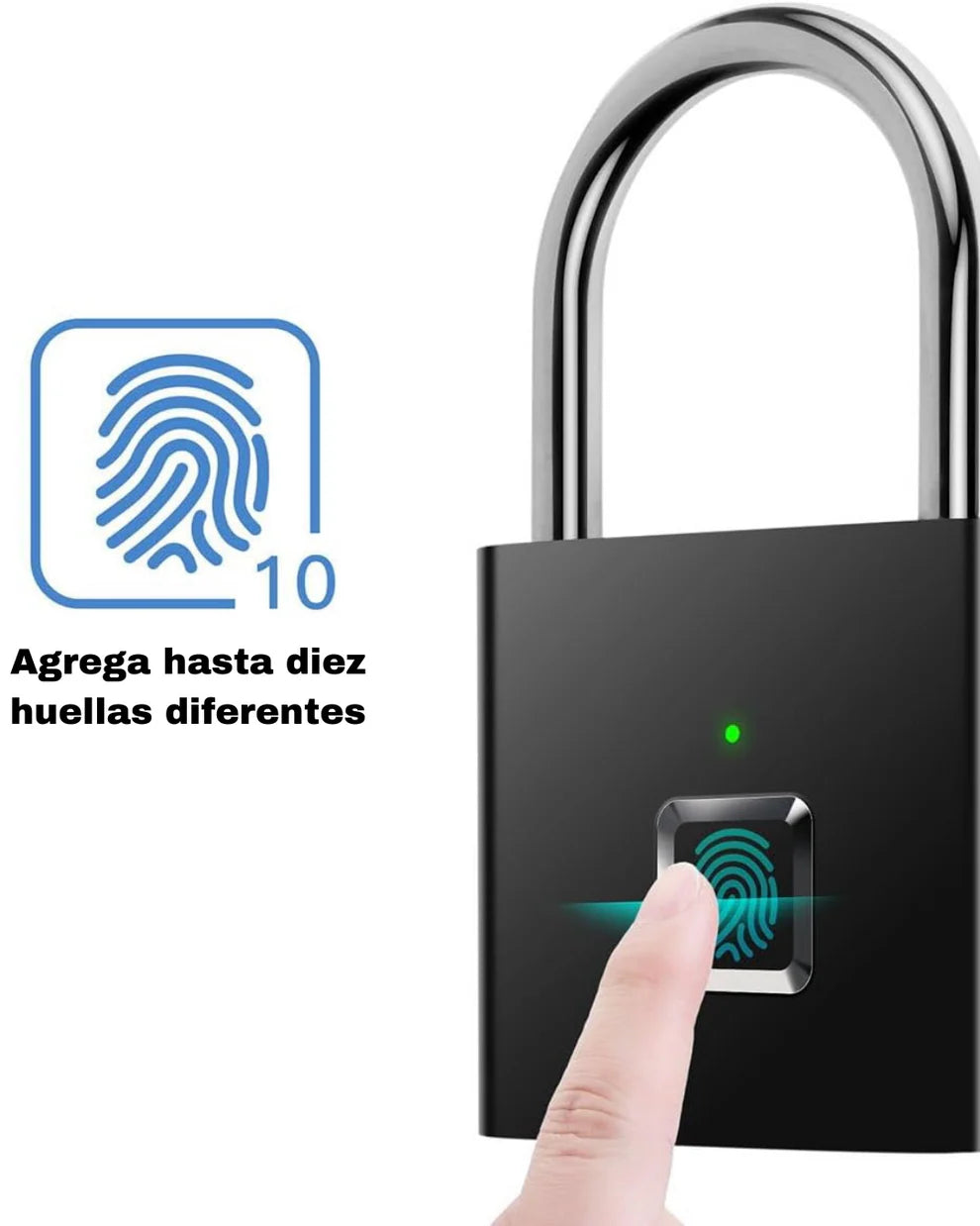 BioLock™ - Candado de huella digital