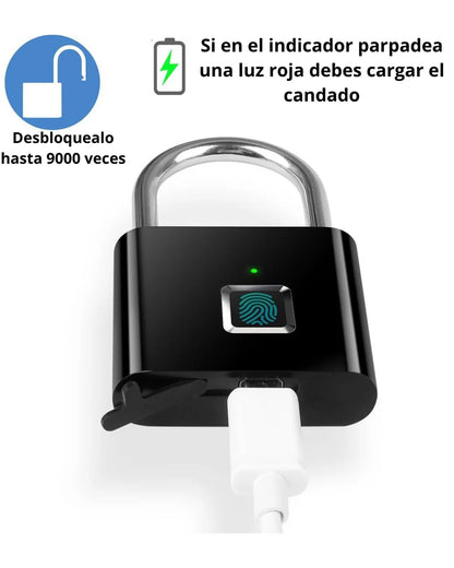 BioLock™ - Candado de huella digital