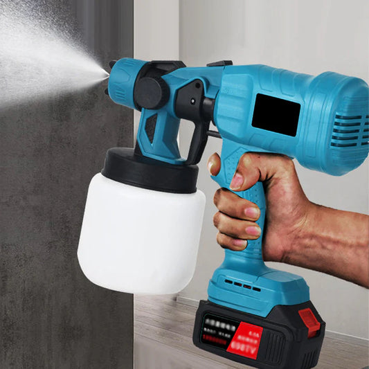 SprayMaster PRO™ - Pistola Pulverizadora Inalámbrica Profesional