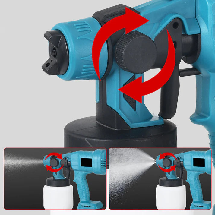 SprayMaster PRO™ - Pistola Pulverizadora Inalámbrica Profesional
